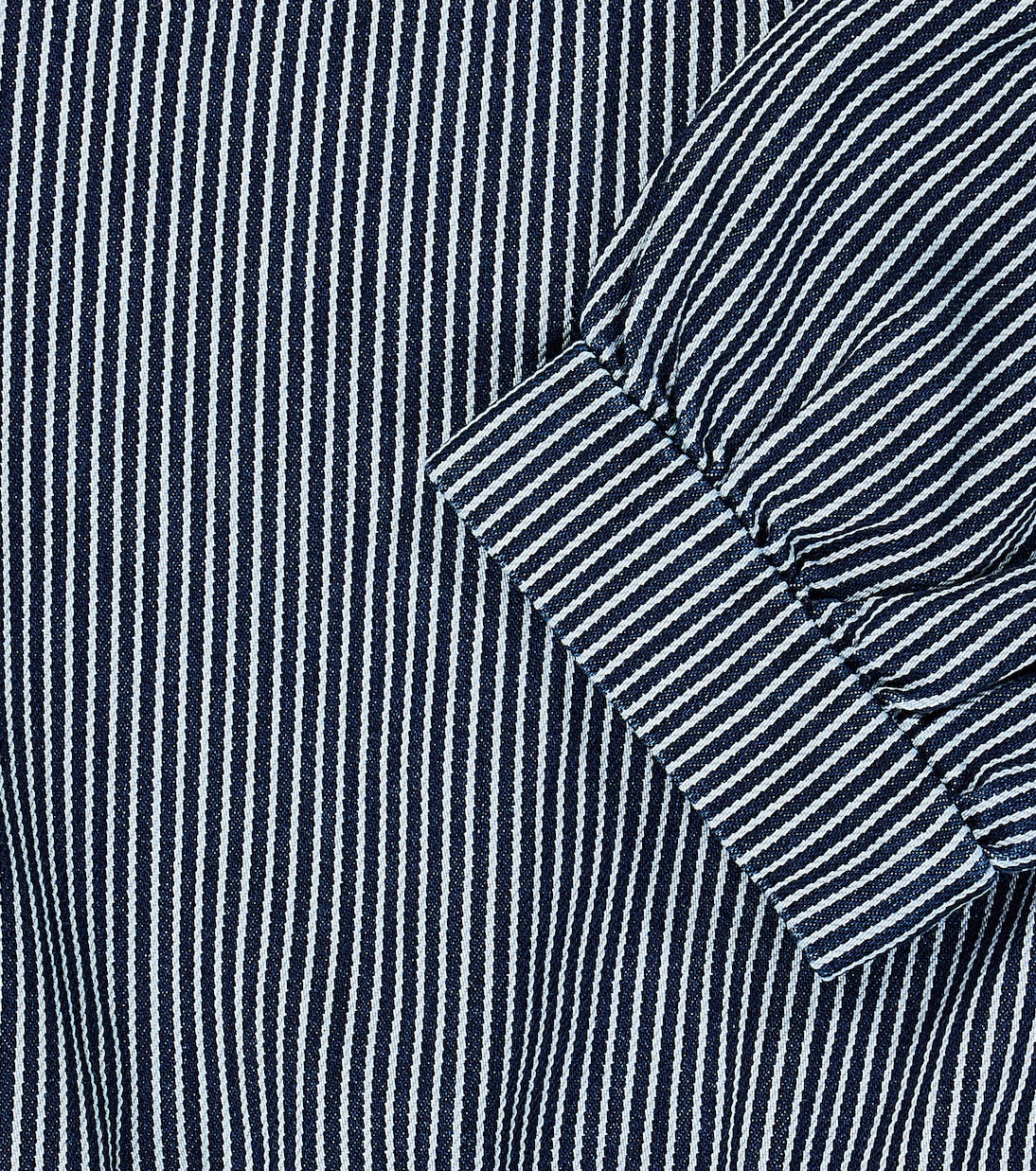 Top Ventura rayé en jean | The New Society