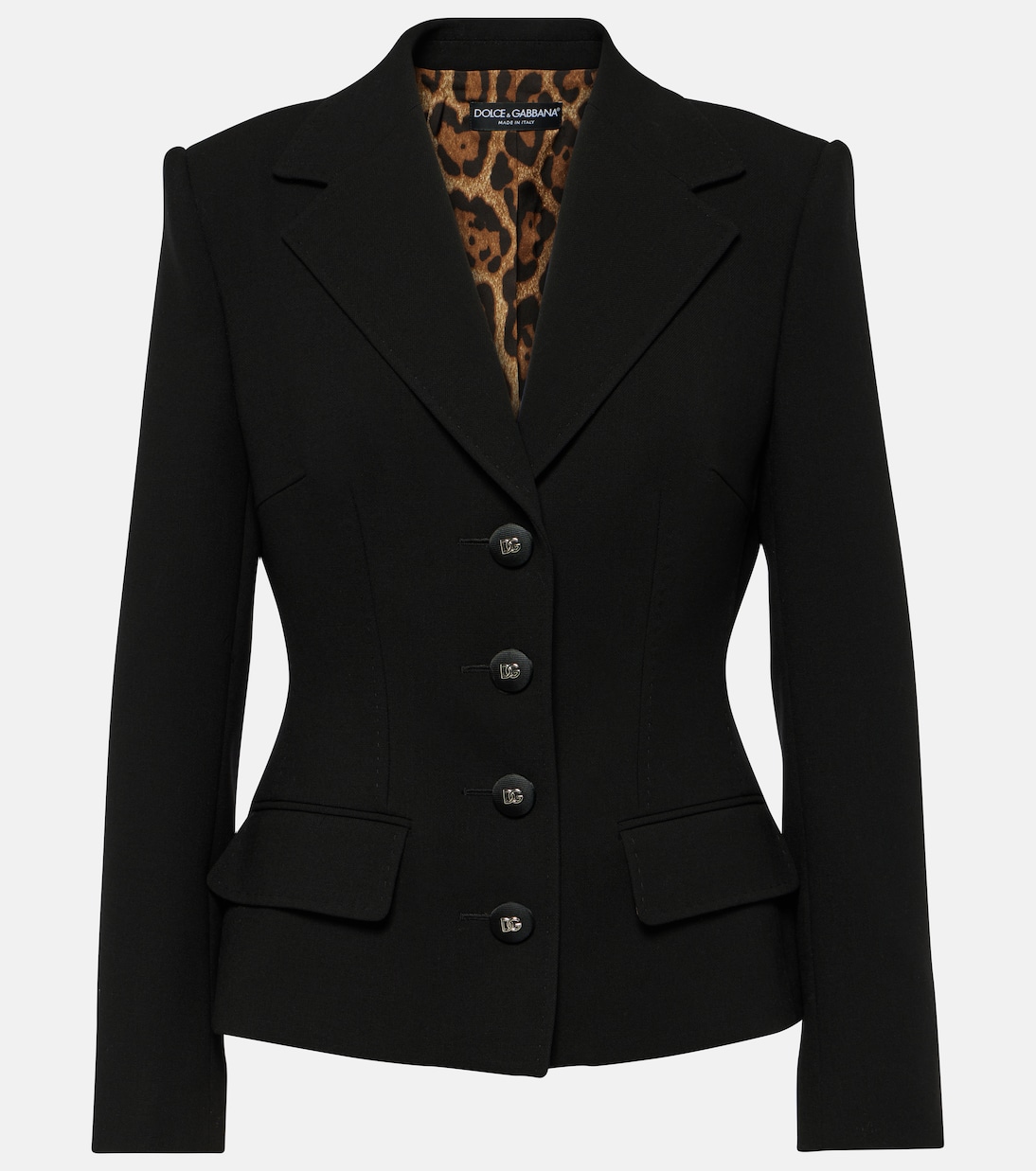 Chaqueta de botonadura simple de lana | Dolce&Gabbana