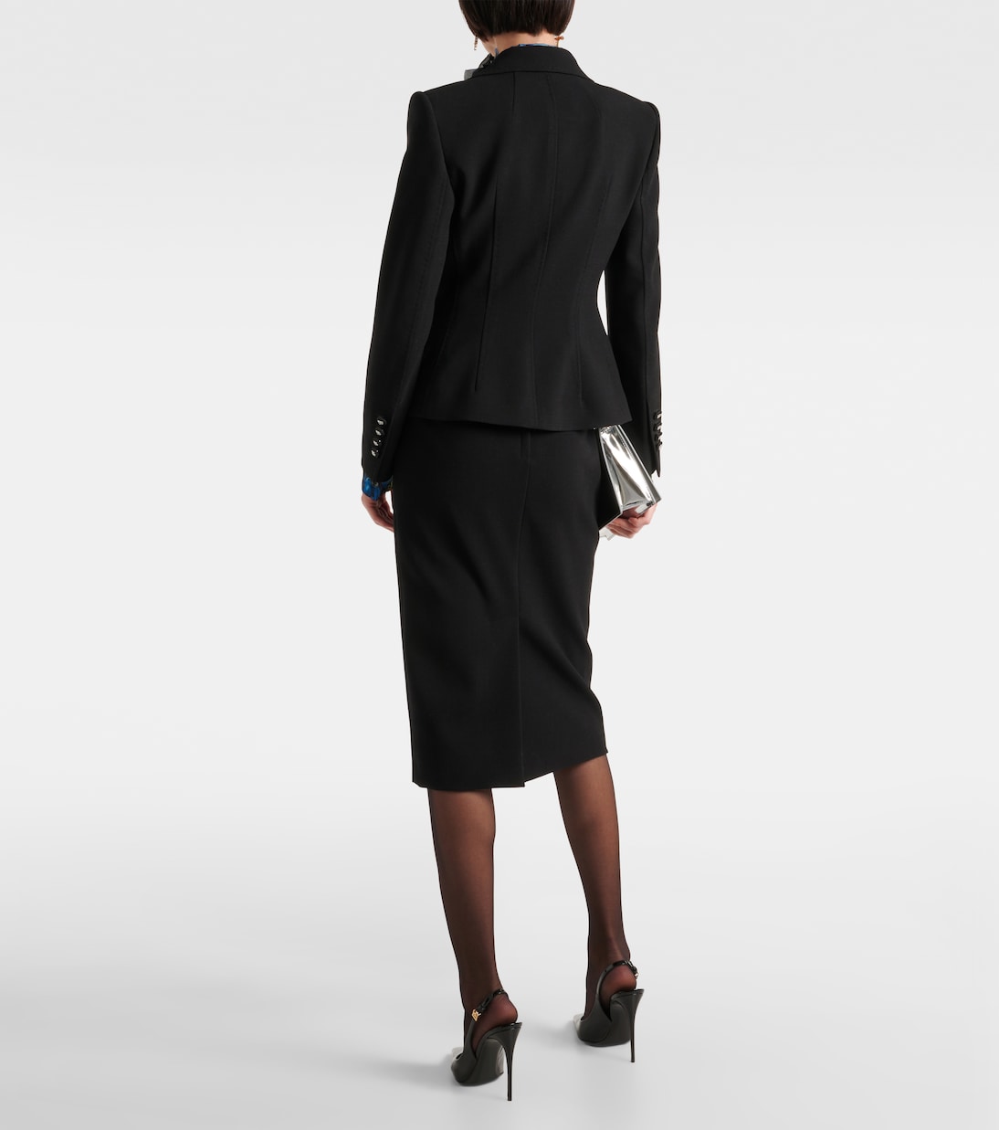 Chaqueta de botonadura simple de lana | Dolce&Gabbana
