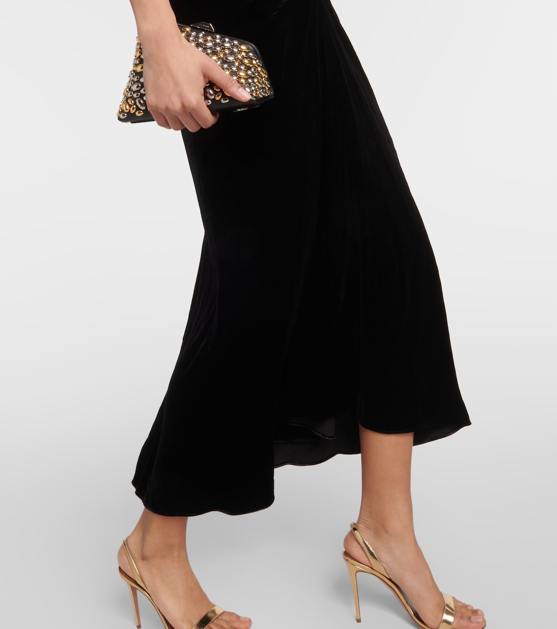 Midikleid Josette aus Samt | Veronica Beard