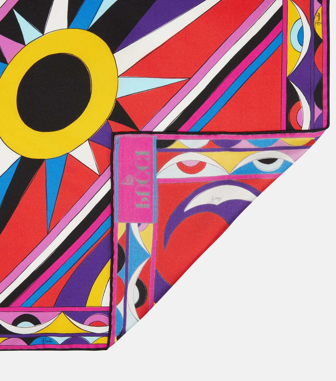 Cigni silk twill scarf | Pucci