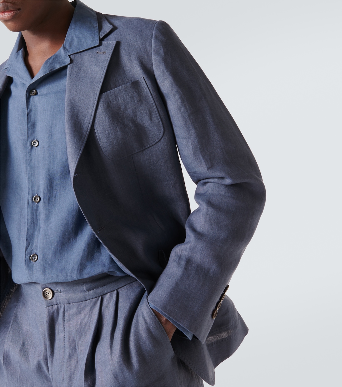 Chemise en jute | Brunello Cucinelli