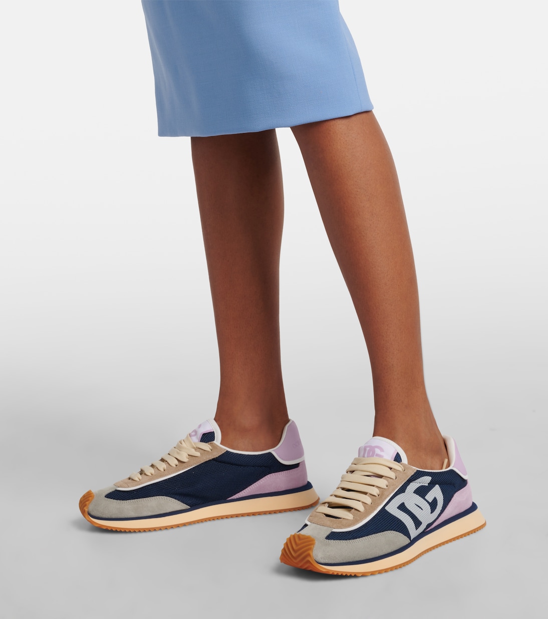 Sneakers aus Veloursleder | Dolce&Gabbana