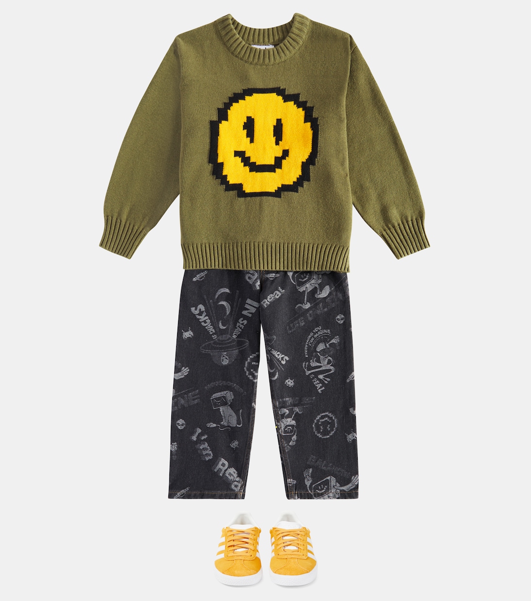 Bello cotton and wool sweater | Molo