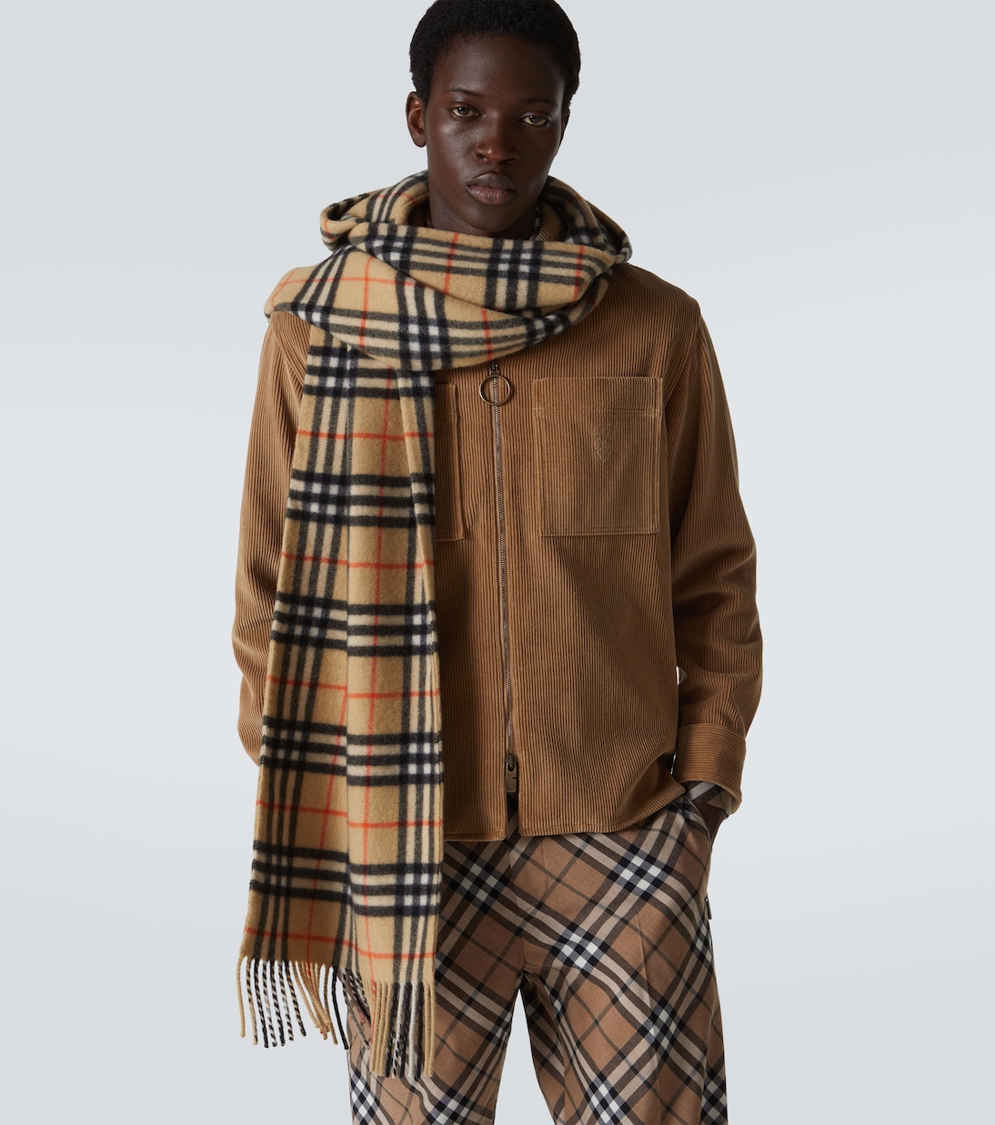 Burberry cashmere scarf mens shop