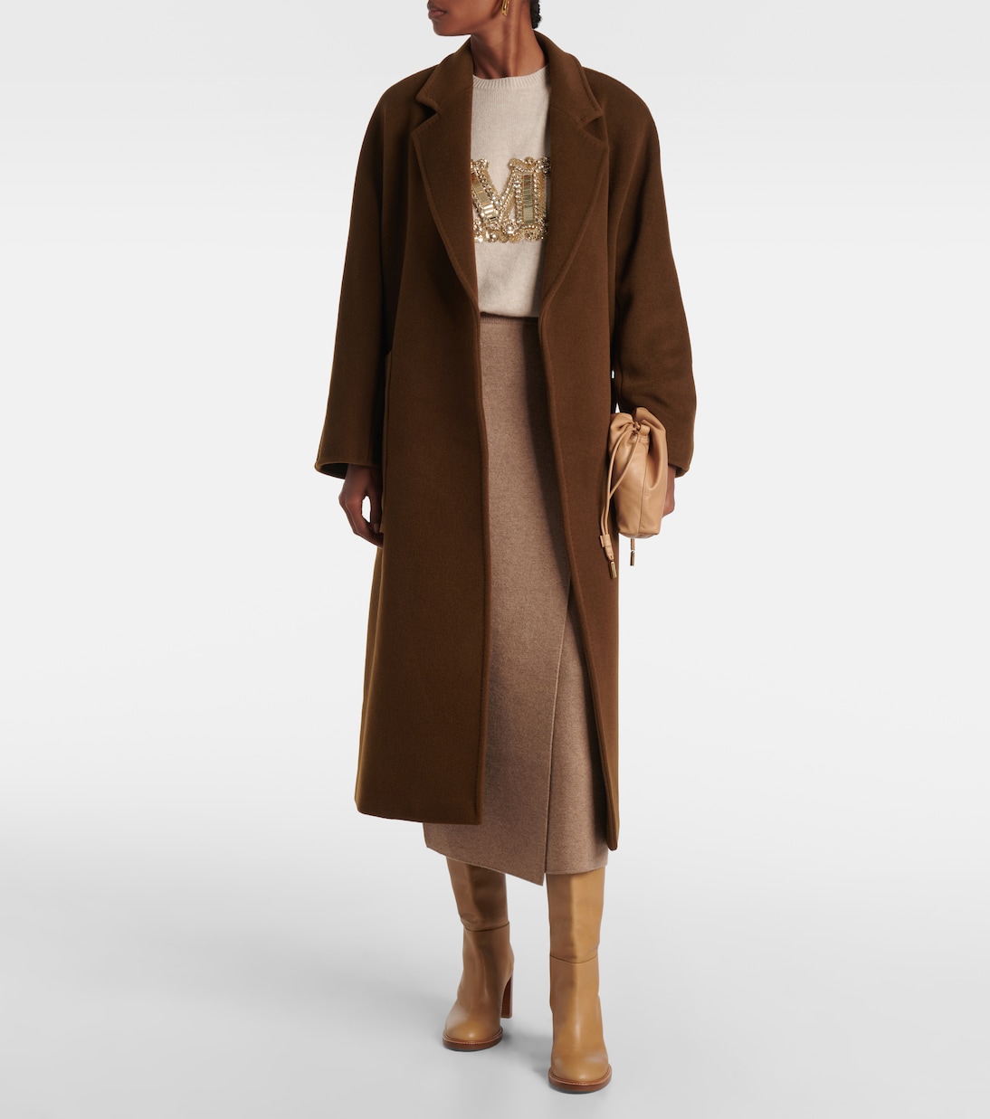Cappotto Attuale1234 in cammello | Max Mara