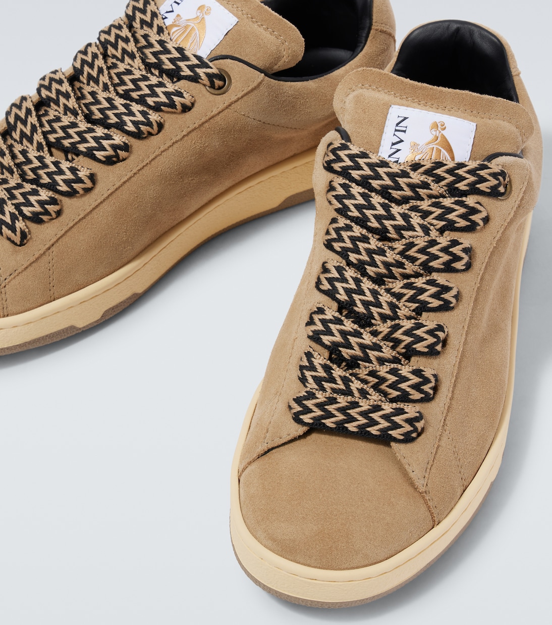 Baskets Curb Lite en daim | Lanvin