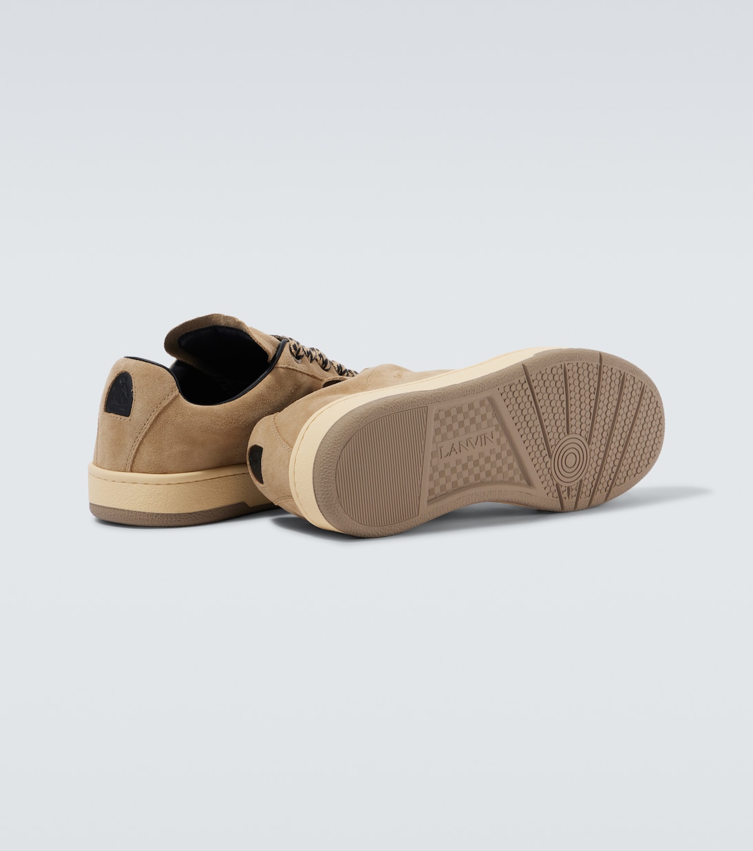 Baskets Curb Lite en daim | Lanvin