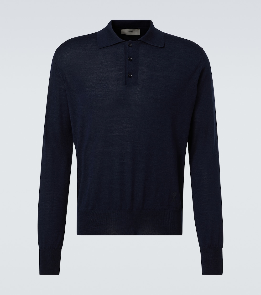 Polo Ami De Cœur en laine et soie | Ami Paris