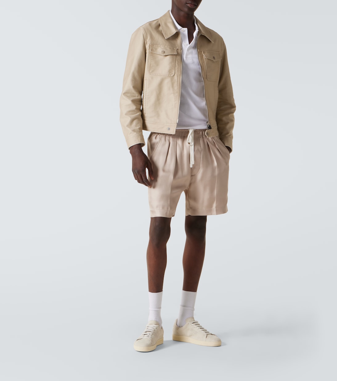 Shorts in twill di seta | Tom Ford
