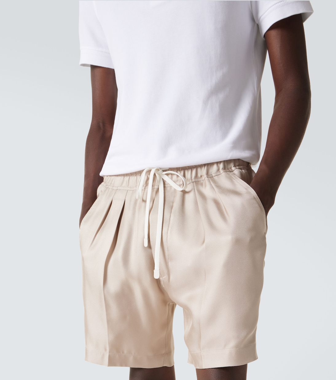 Shorts in twill di seta | Tom Ford