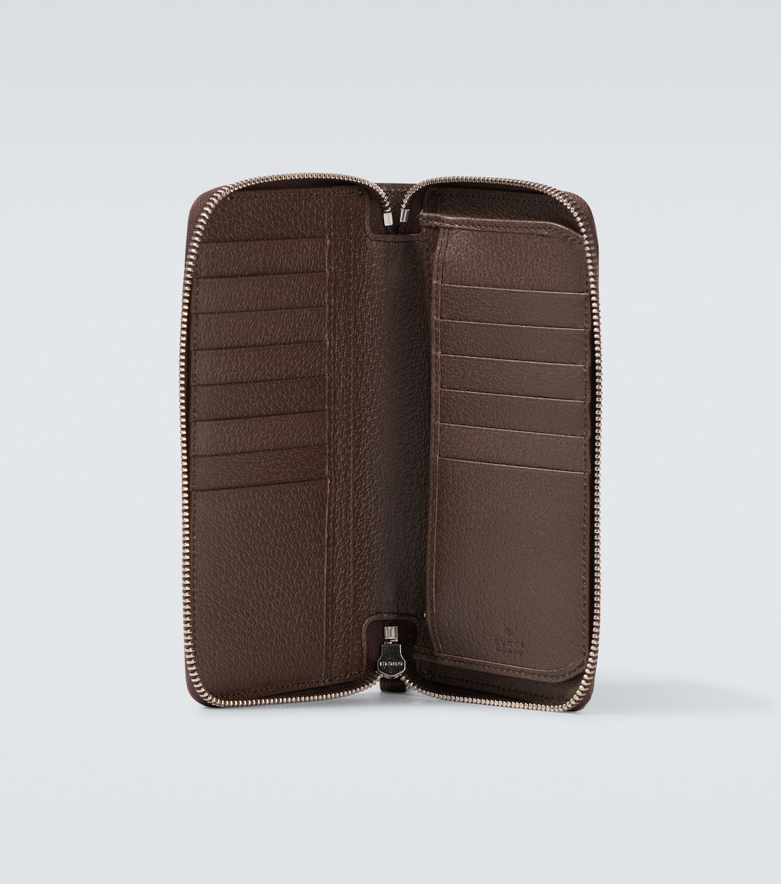 GG canvas and leather wallet | Gucci