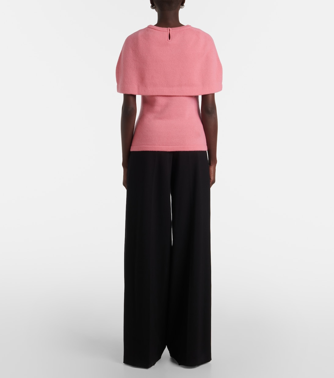 Top in maglia di lana e cashmere  | Carolina Herrera