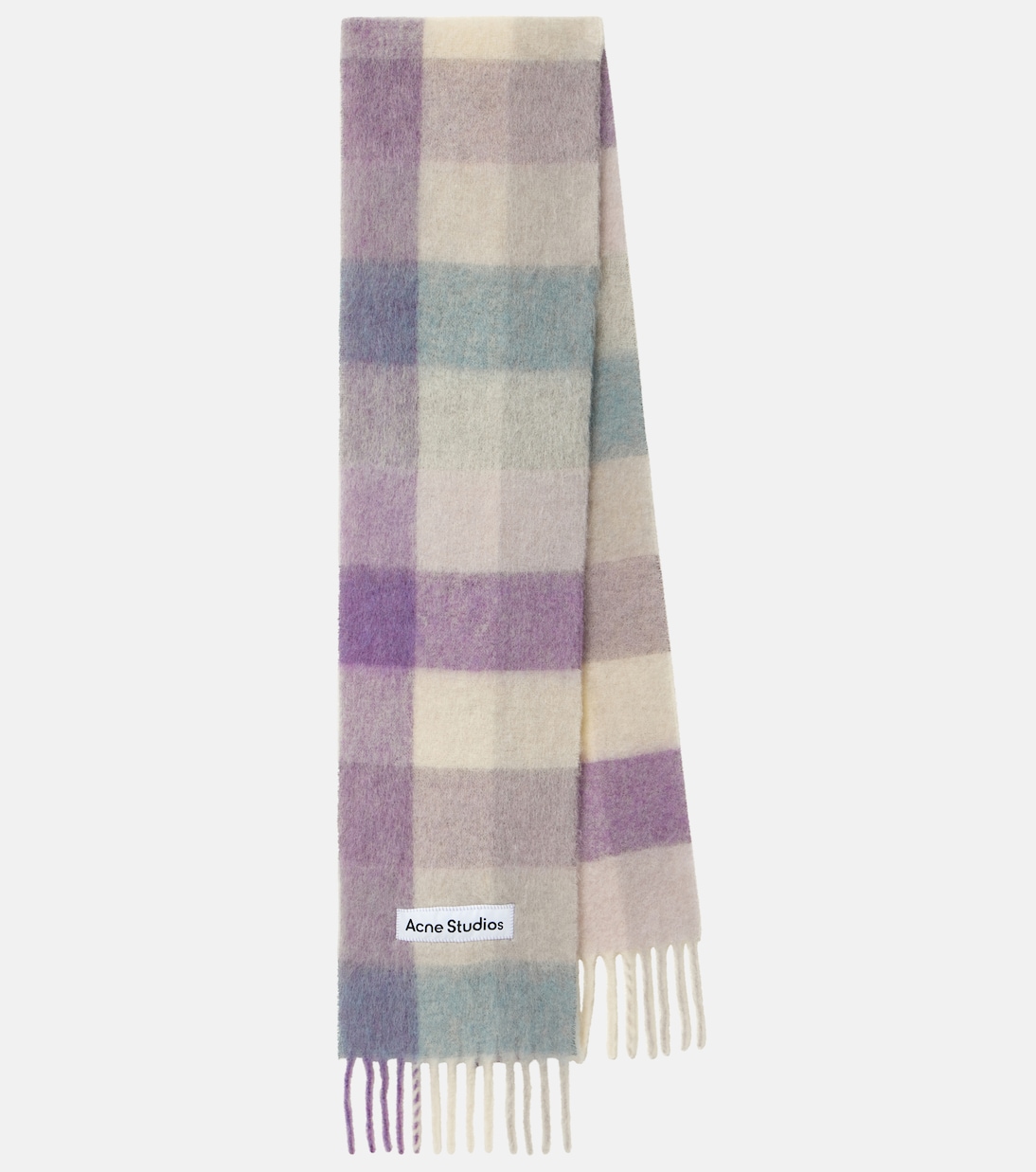 Sciarpa Vally in misto lana a quadri | Acne Studios