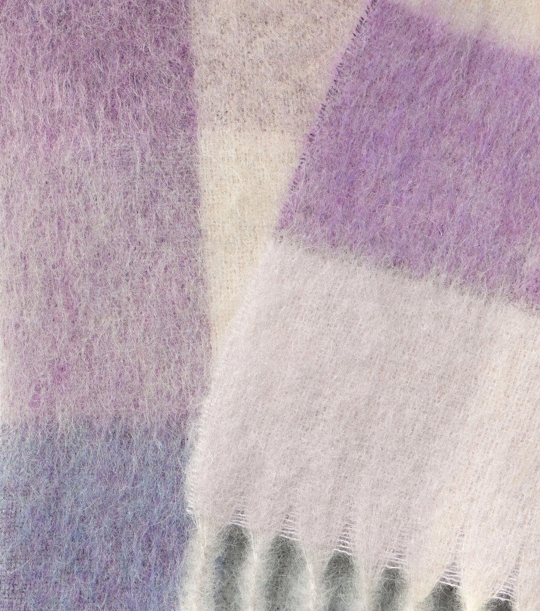 Sciarpa Vally in misto lana a quadri | Acne Studios