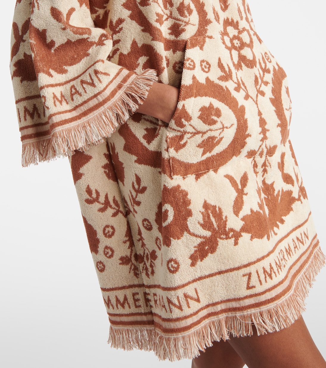 Vestido de playa Wylie Hooded de felpa | Zimmermann