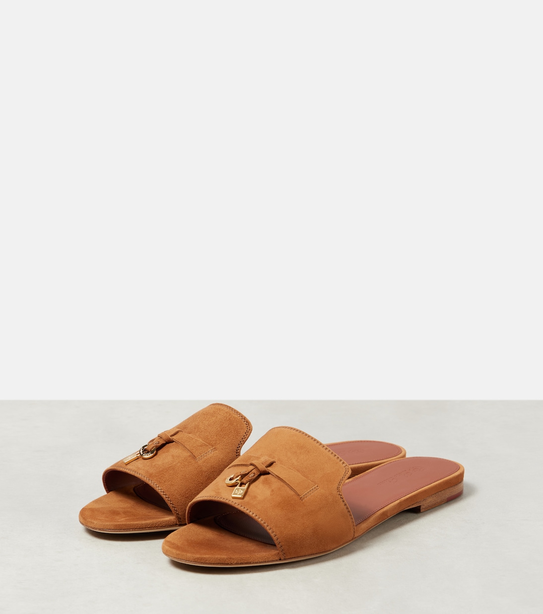 Sandales Summer Charms en daim | Loro Piana