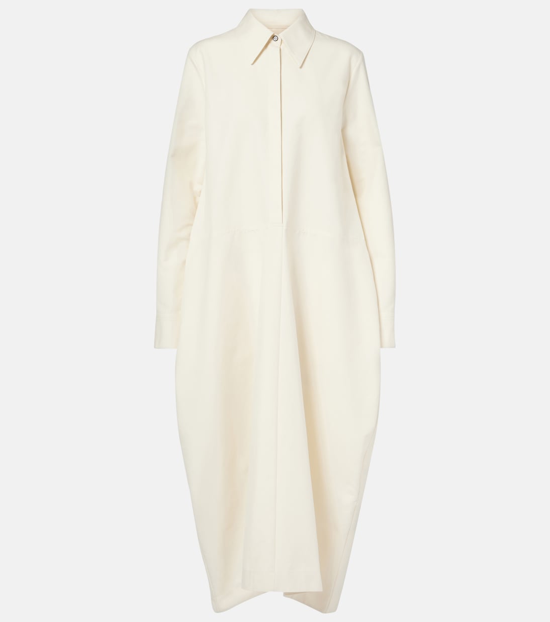 Abito lungo in cotone | Jil Sander