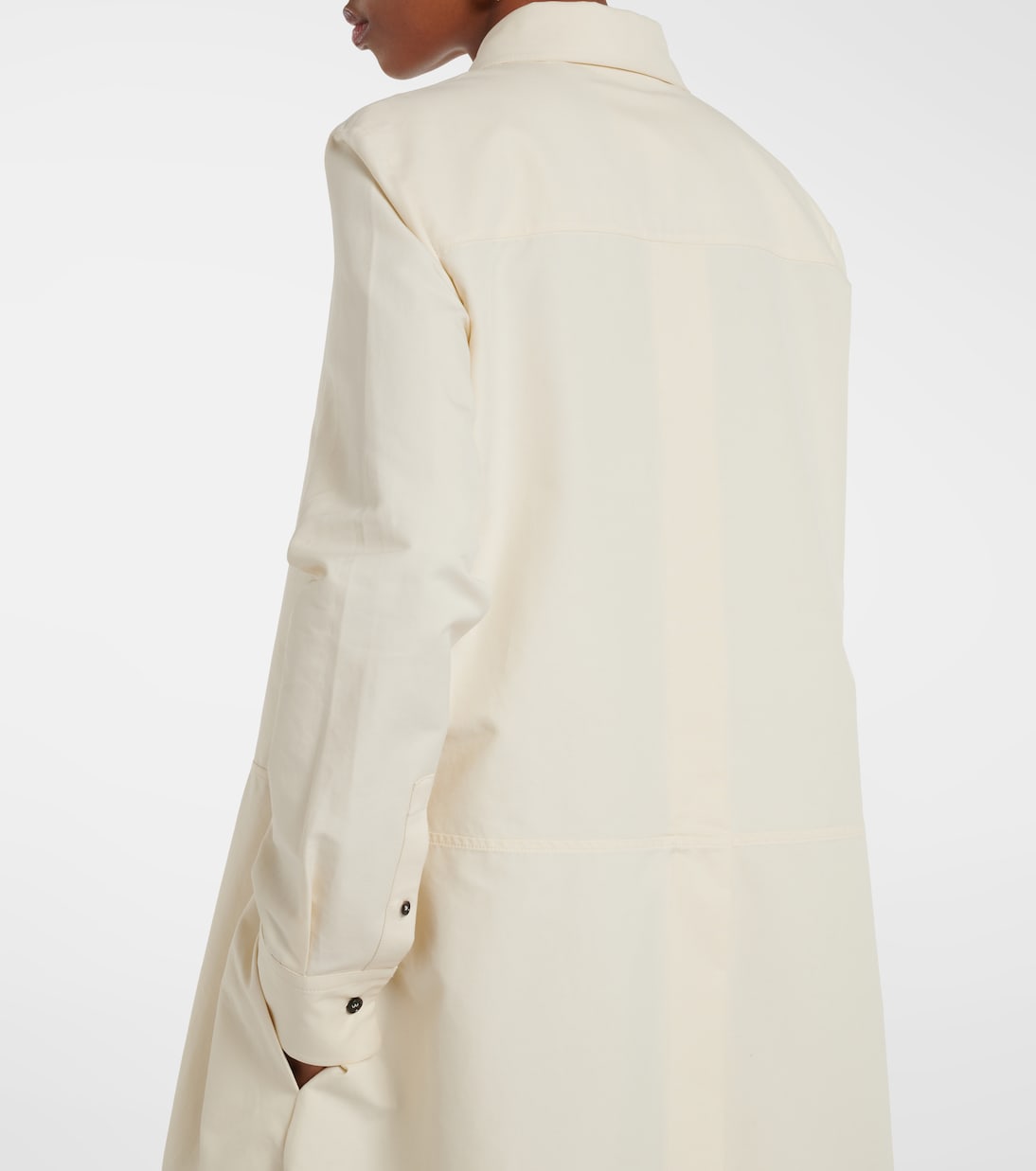 Abito lungo in cotone | Jil Sander