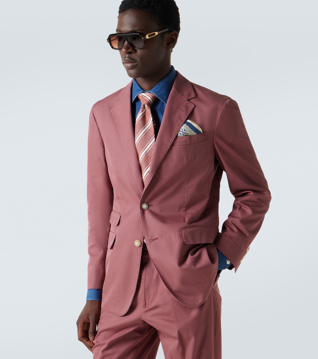 Krawatte aus Seiden-Jacquard | Dunhill