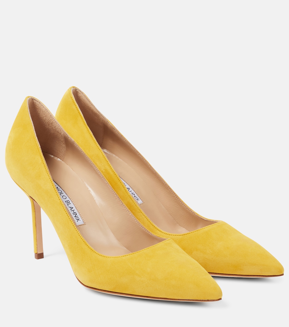 Escarpins BB 90 en daim | Manolo Blahnik