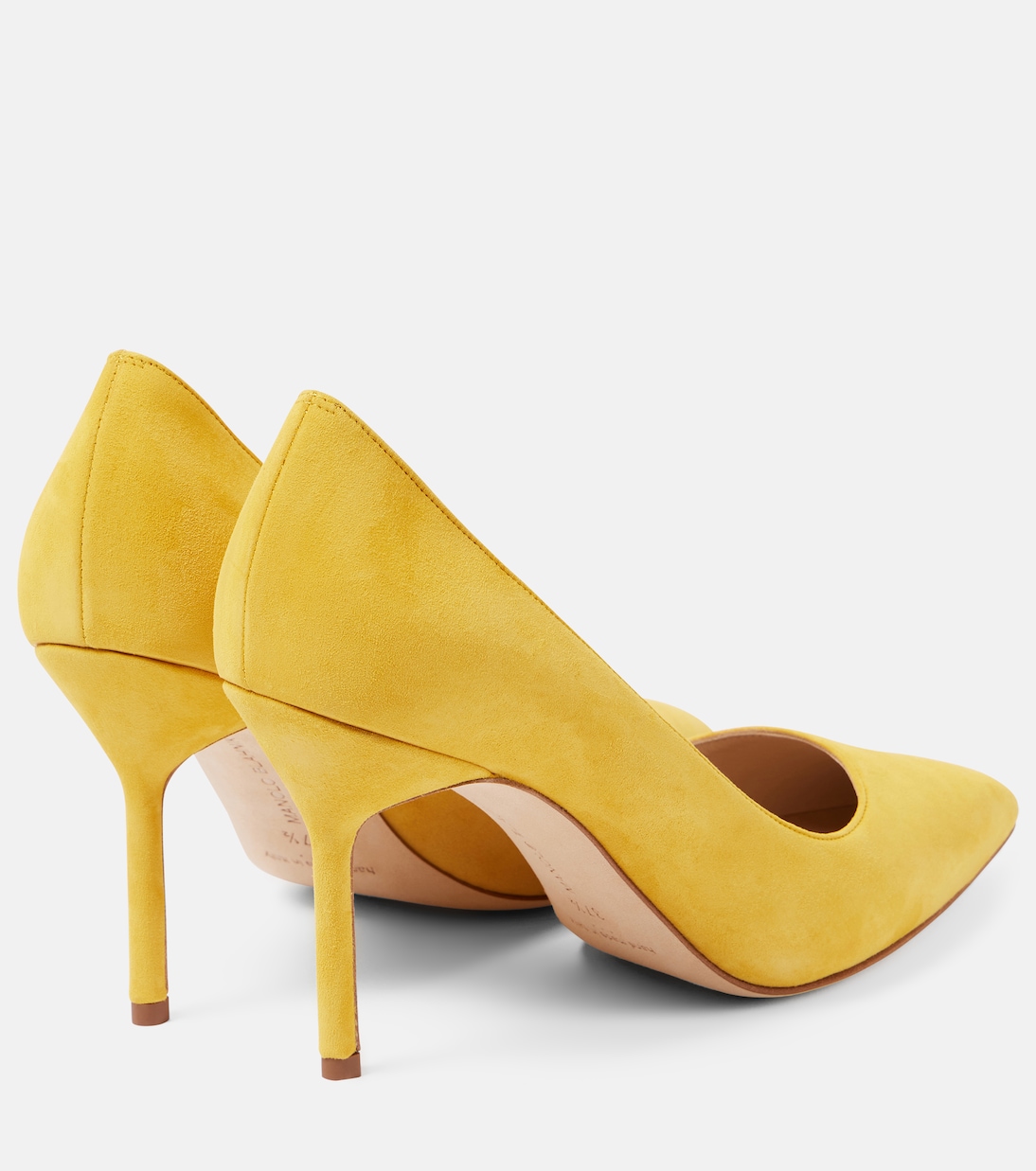 Escarpins BB 90 en daim | Manolo Blahnik
