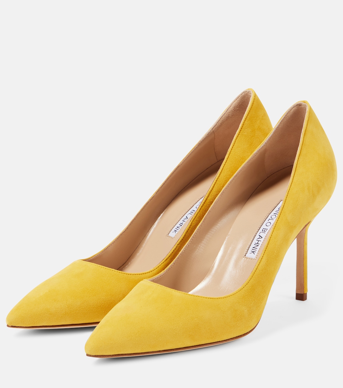 Escarpins BB 90 en daim | Manolo Blahnik
