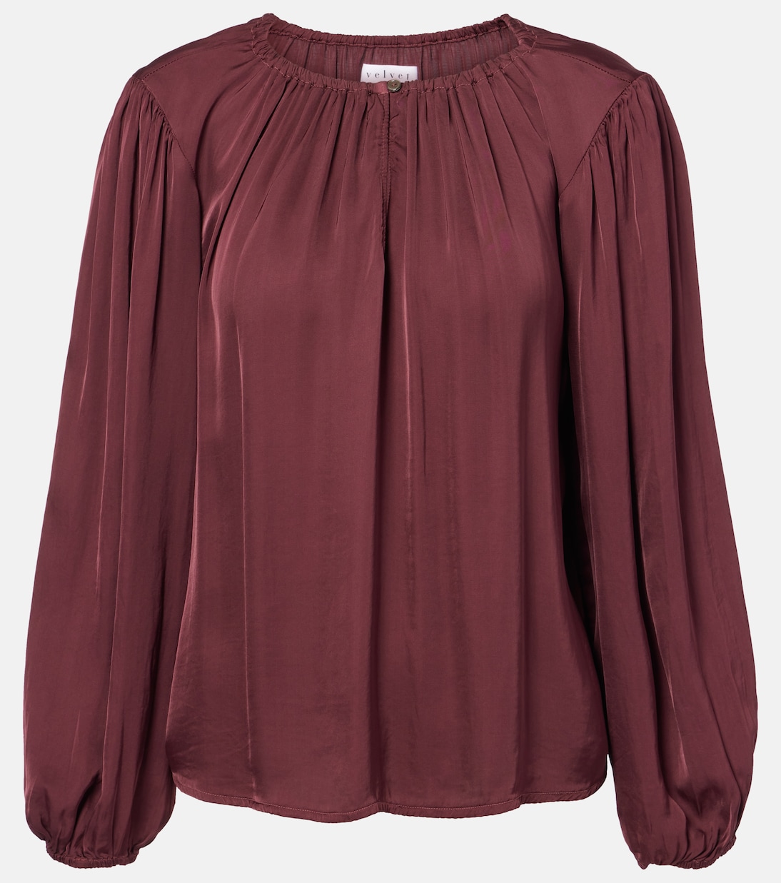 Blusa Riona in raso | Velvet