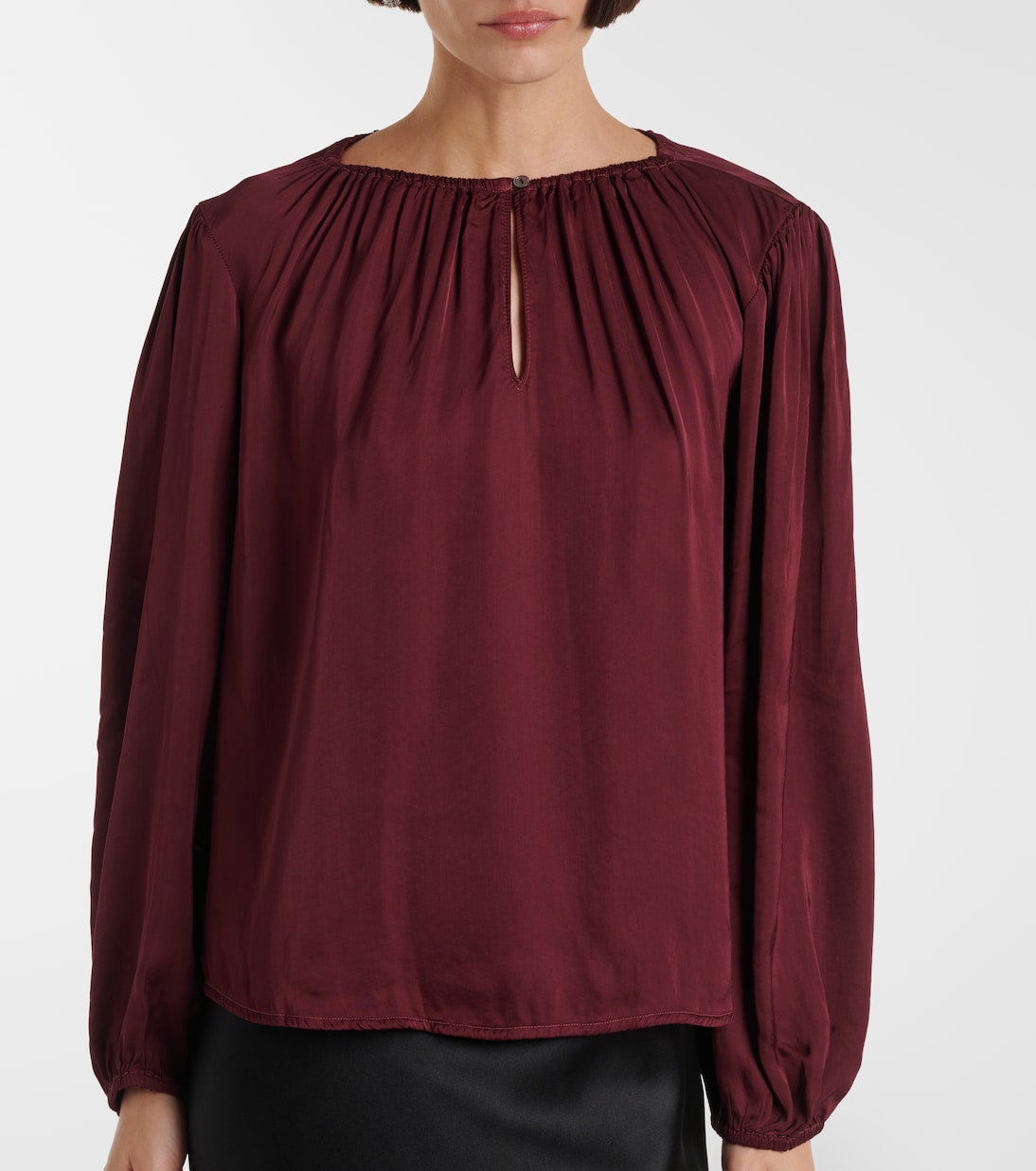 Blusa Riona in raso | Velvet