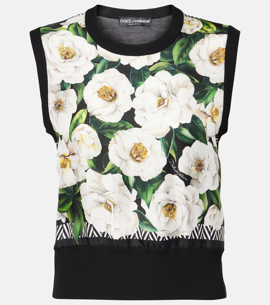 Pullunder aus Seide | Dolce&Gabbana