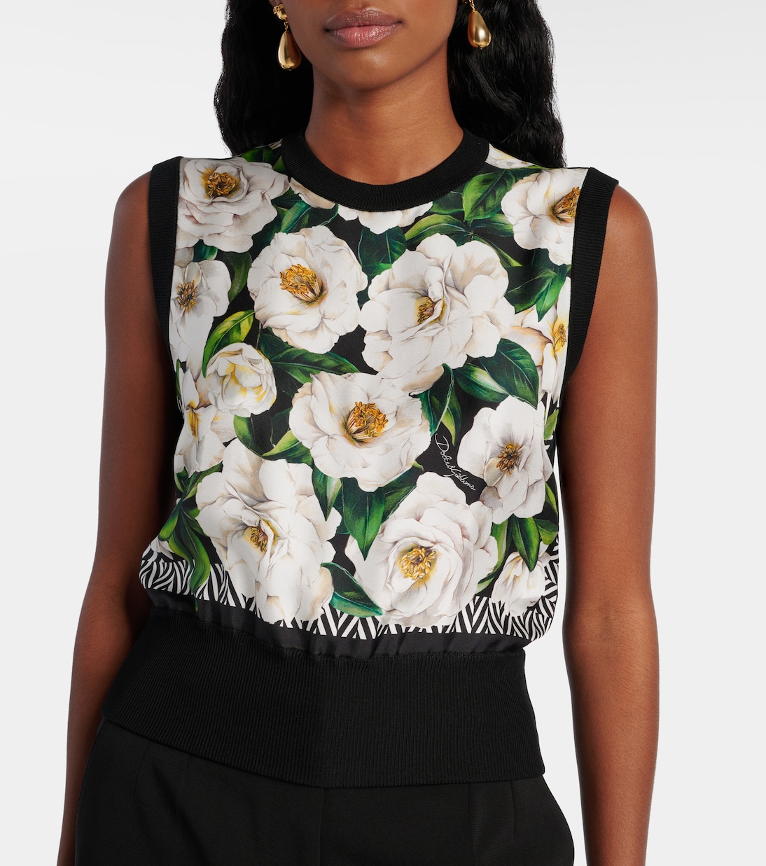 Pullunder aus Seide | Dolce&Gabbana