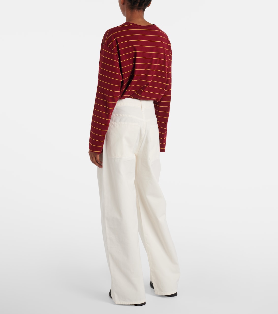 Pantalones cargo Ayla de algodón de tiro alto | Citizens of Humanity