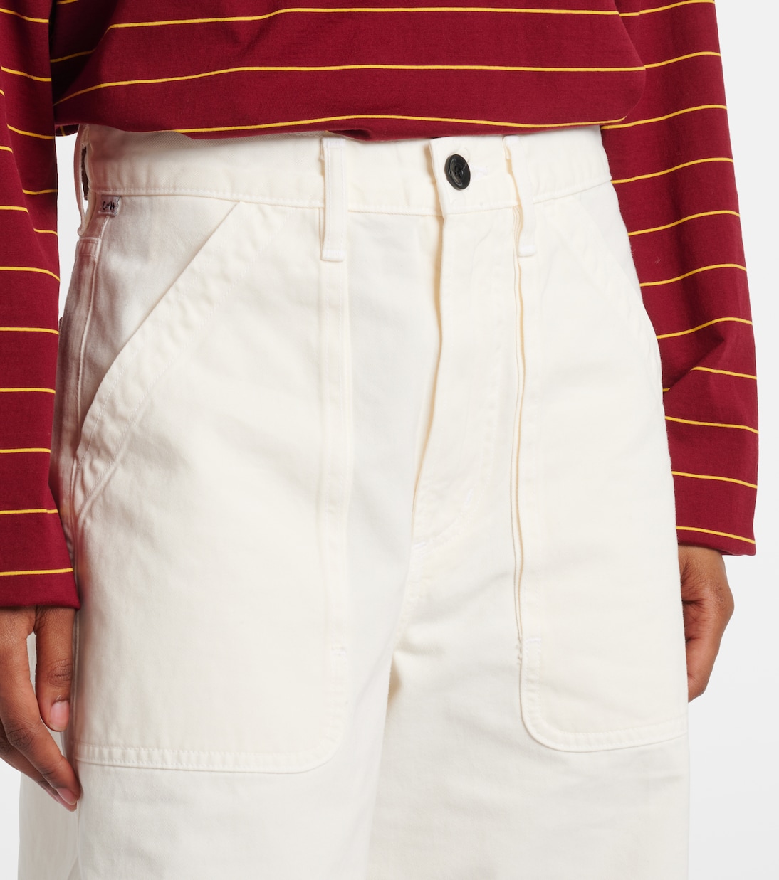 Pantalones cargo Ayla de algodón de tiro alto | Citizens of Humanity
