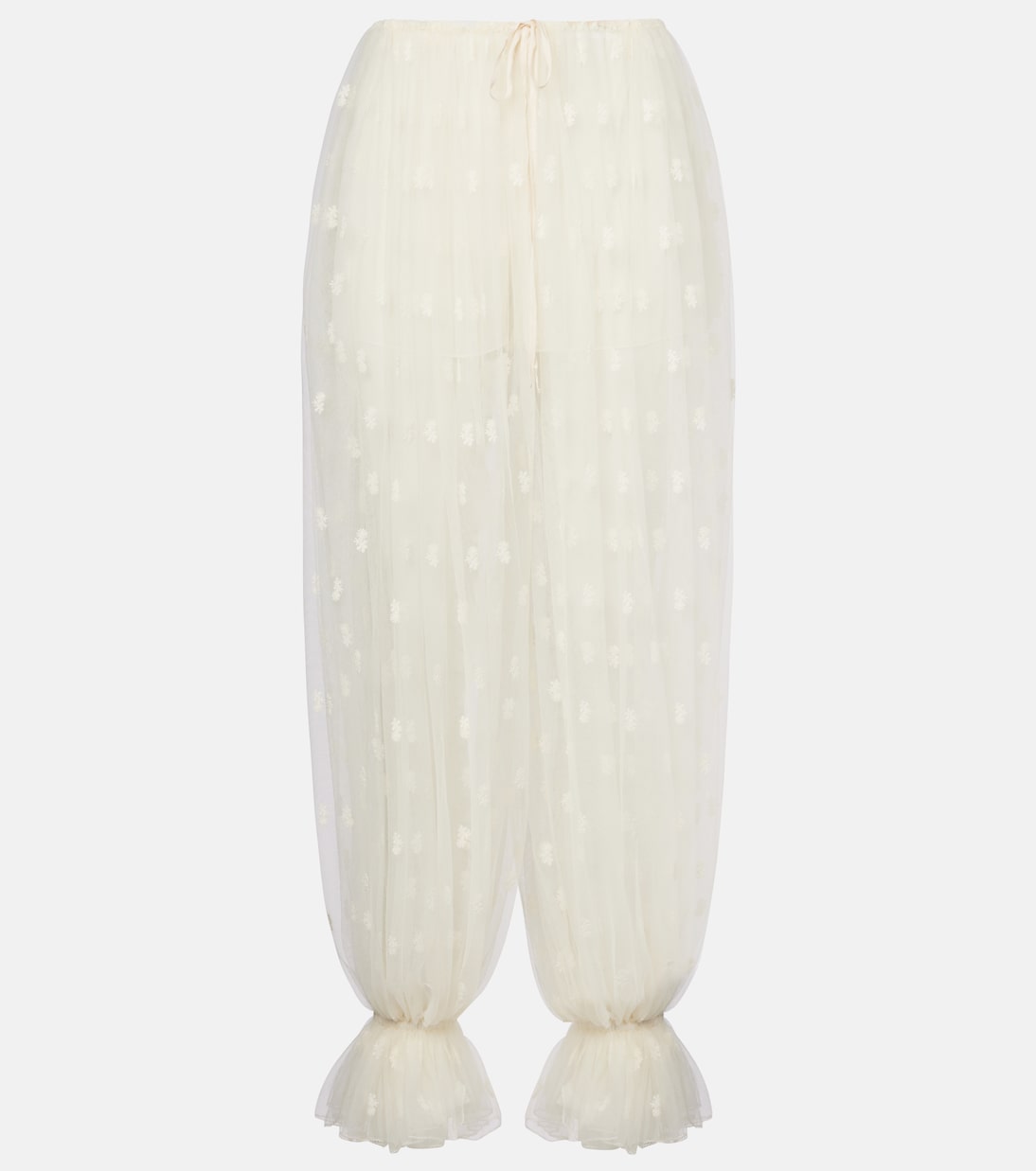 Bestickte Hose aus Spitze | Chloé