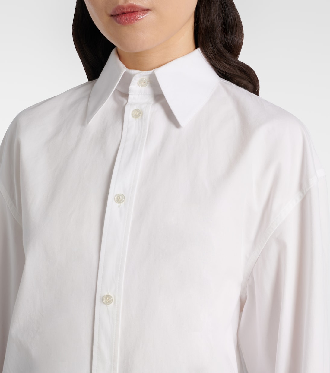 Chemise Cassandre en coton | Saint Laurent