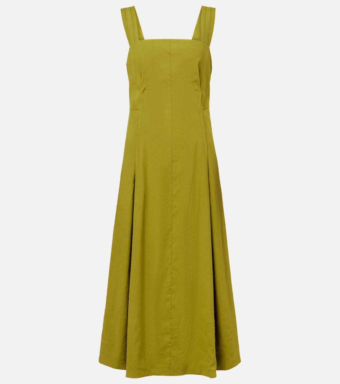 Midikleid aus einem Leinengemisch | Vince