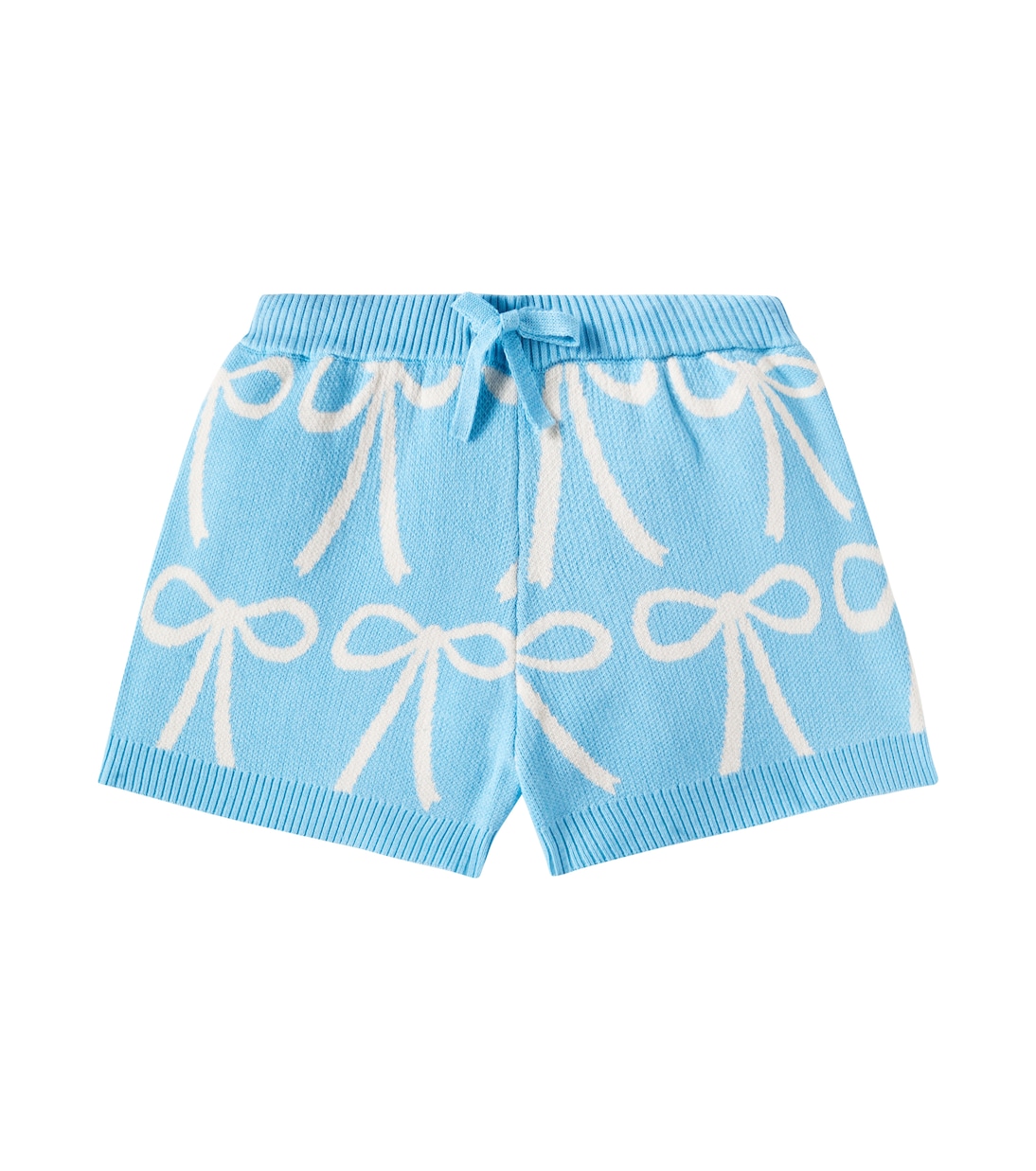 Shorts Bows in maglia di cotone | Tinycottons