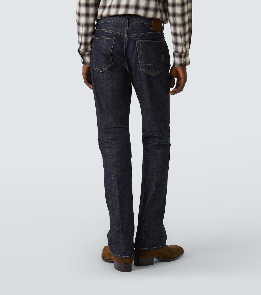 Jean bootcut à taille mi-haute | Tom Ford