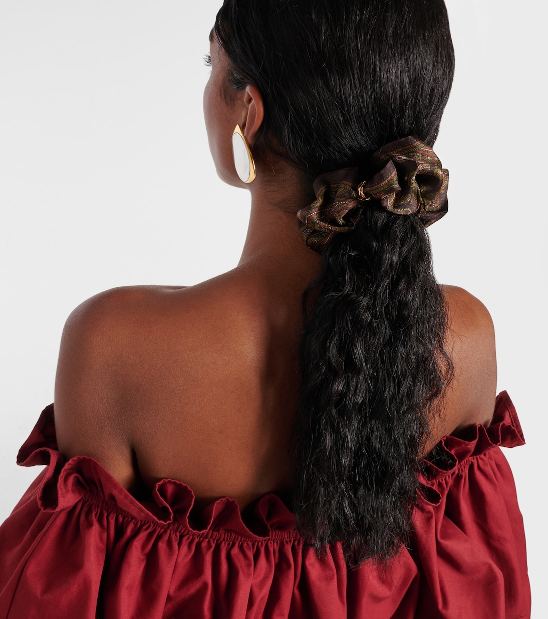 Elastico per capelli in seta | Saint Laurent