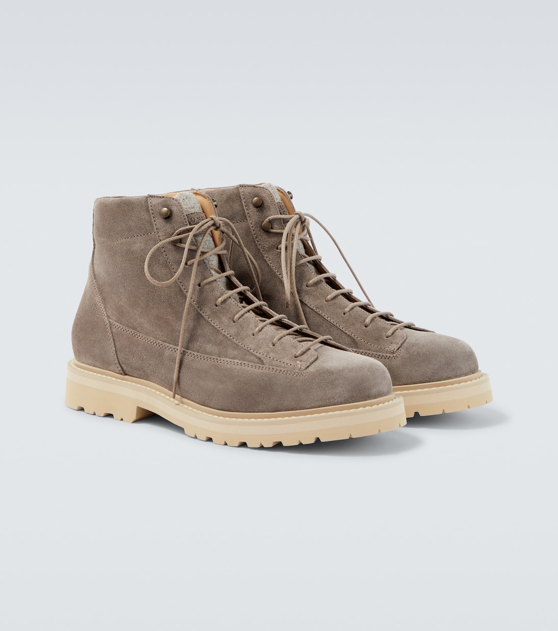 Suede ankle boots | Brunello Cucinelli