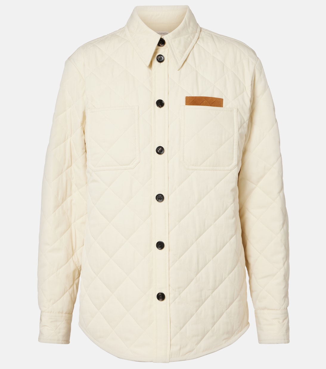 Sobrecamisa acolchada en mezcla de algodón | Bottega Veneta