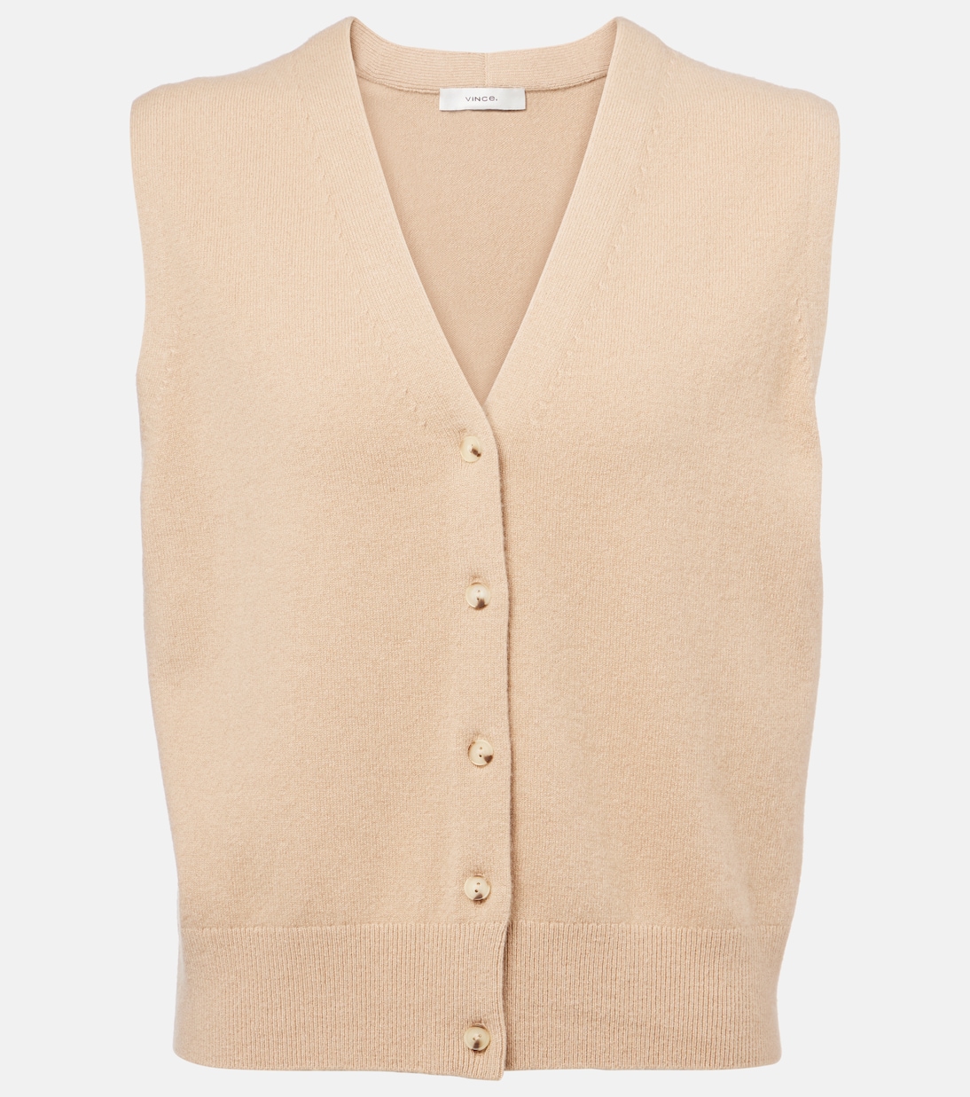 Wool and cashmere-blend vest | Vince