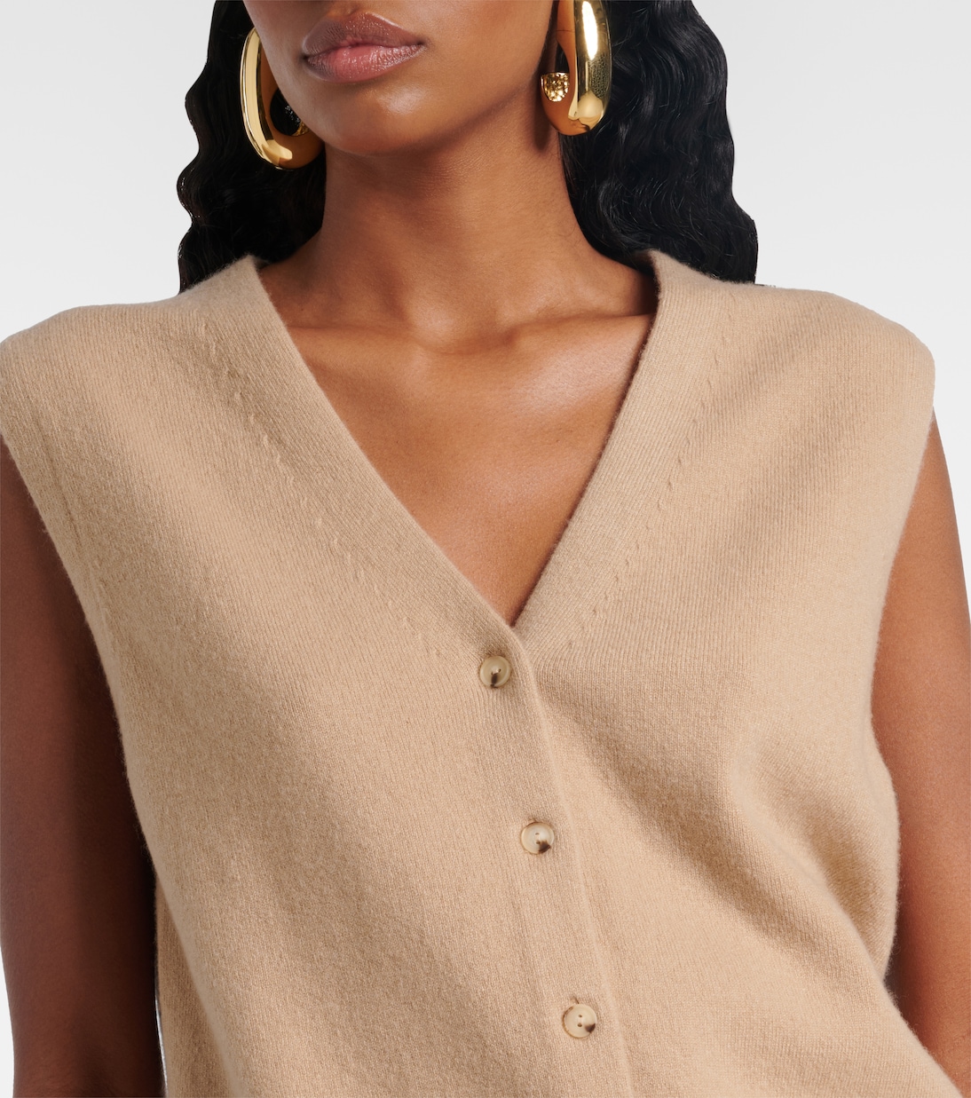 Wool and cashmere-blend vest | Vince