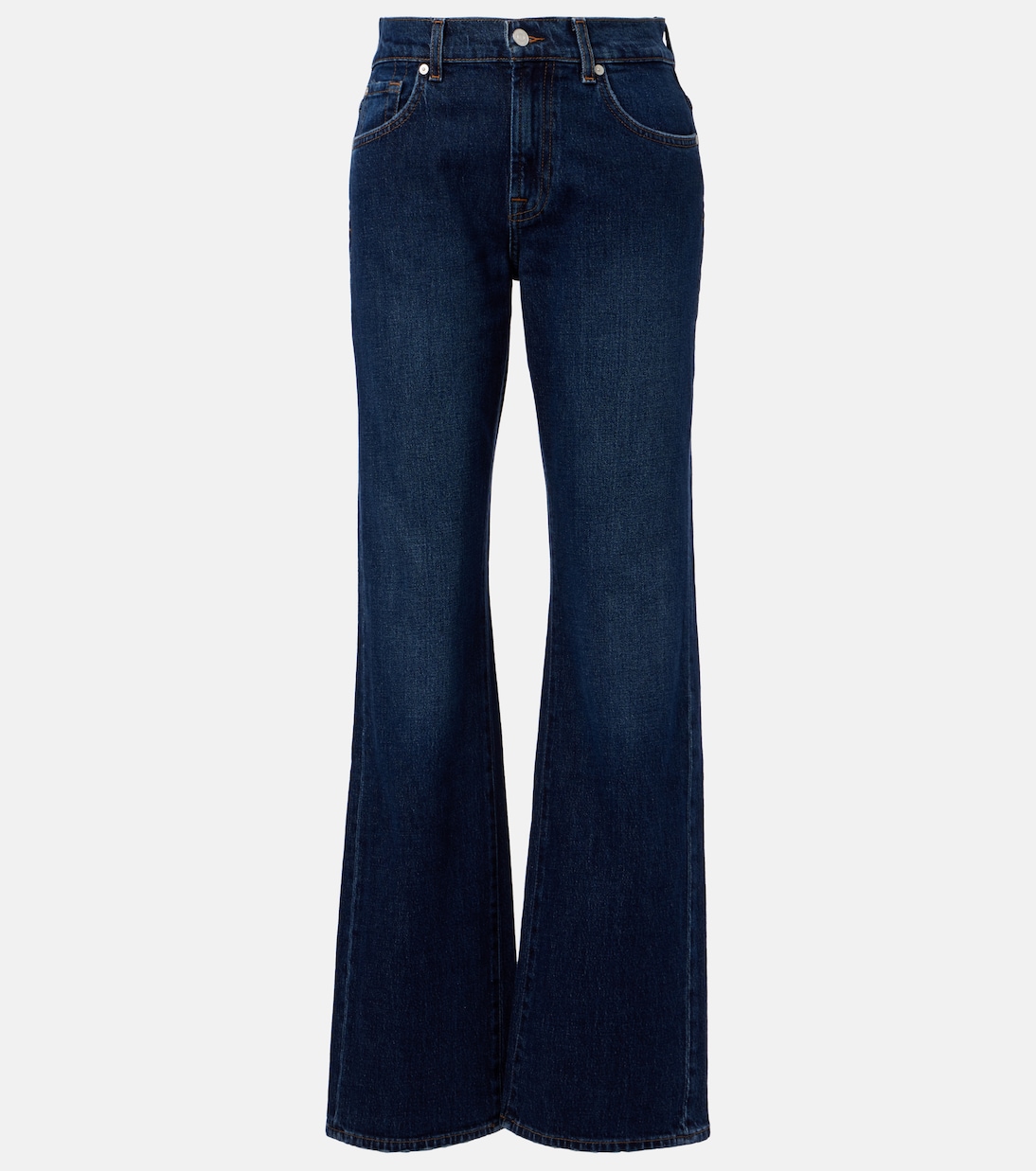 Tess high-rise straight jeans | 7 For All Mankind
