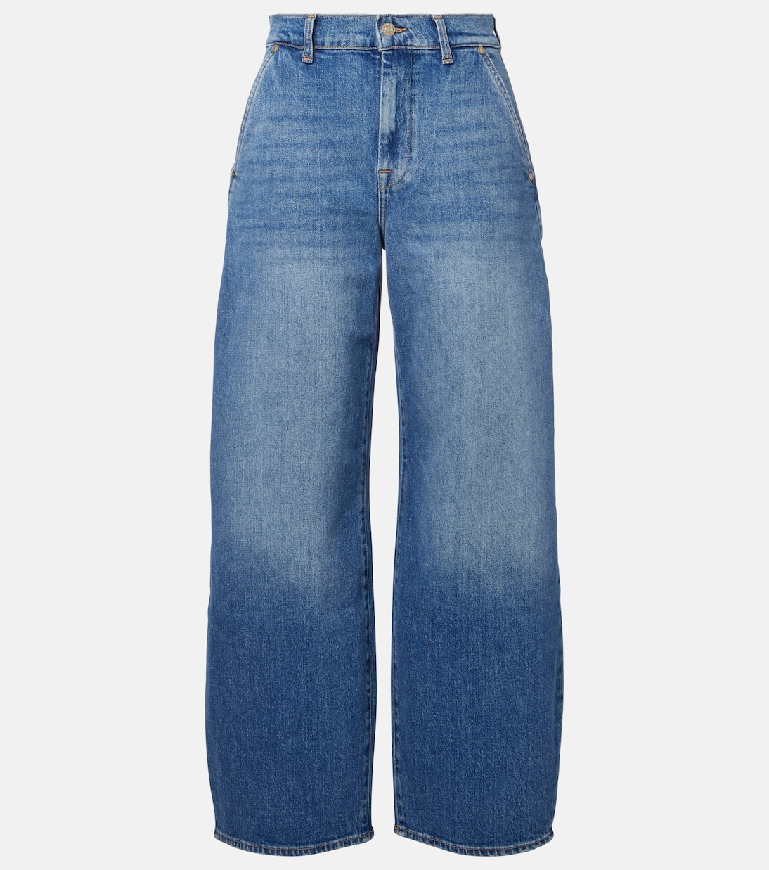Bonnie high-rise wide-leg jeans  | 7 For All Mankind