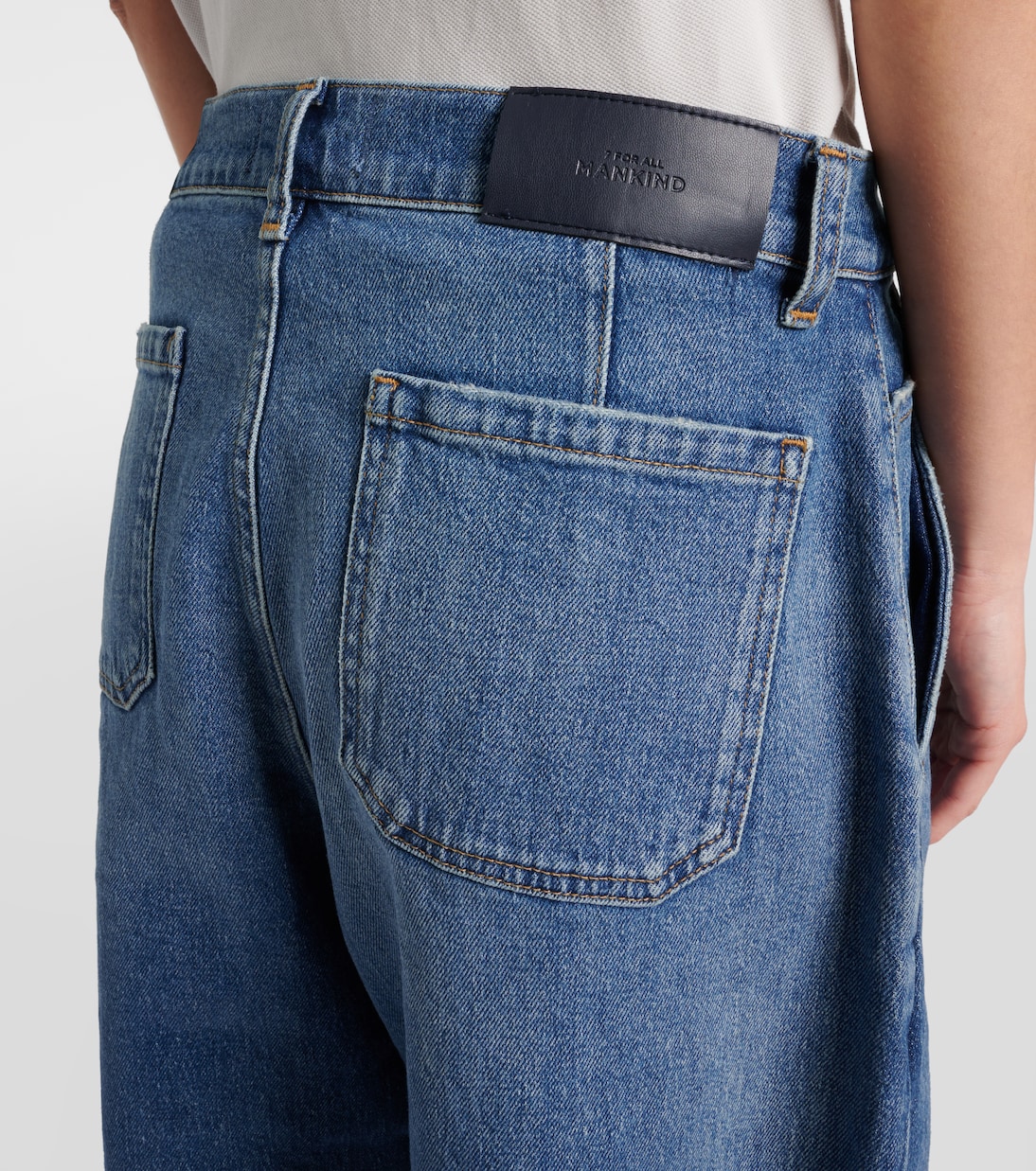 Bonnie high-rise wide-leg jeans  | 7 For All Mankind