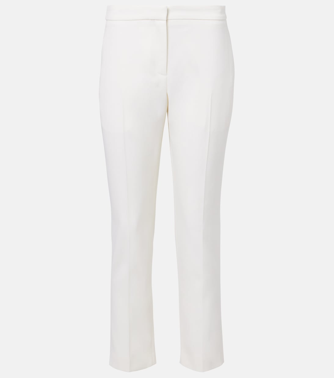Cropped wool gabardine flared pants | McQueen