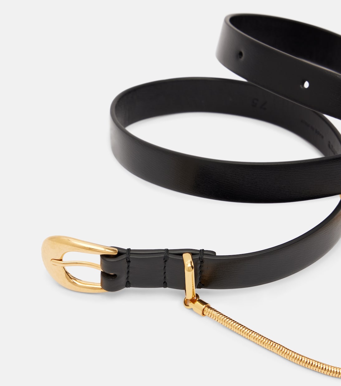 Gürtel Curve aus Leder | Jil Sander