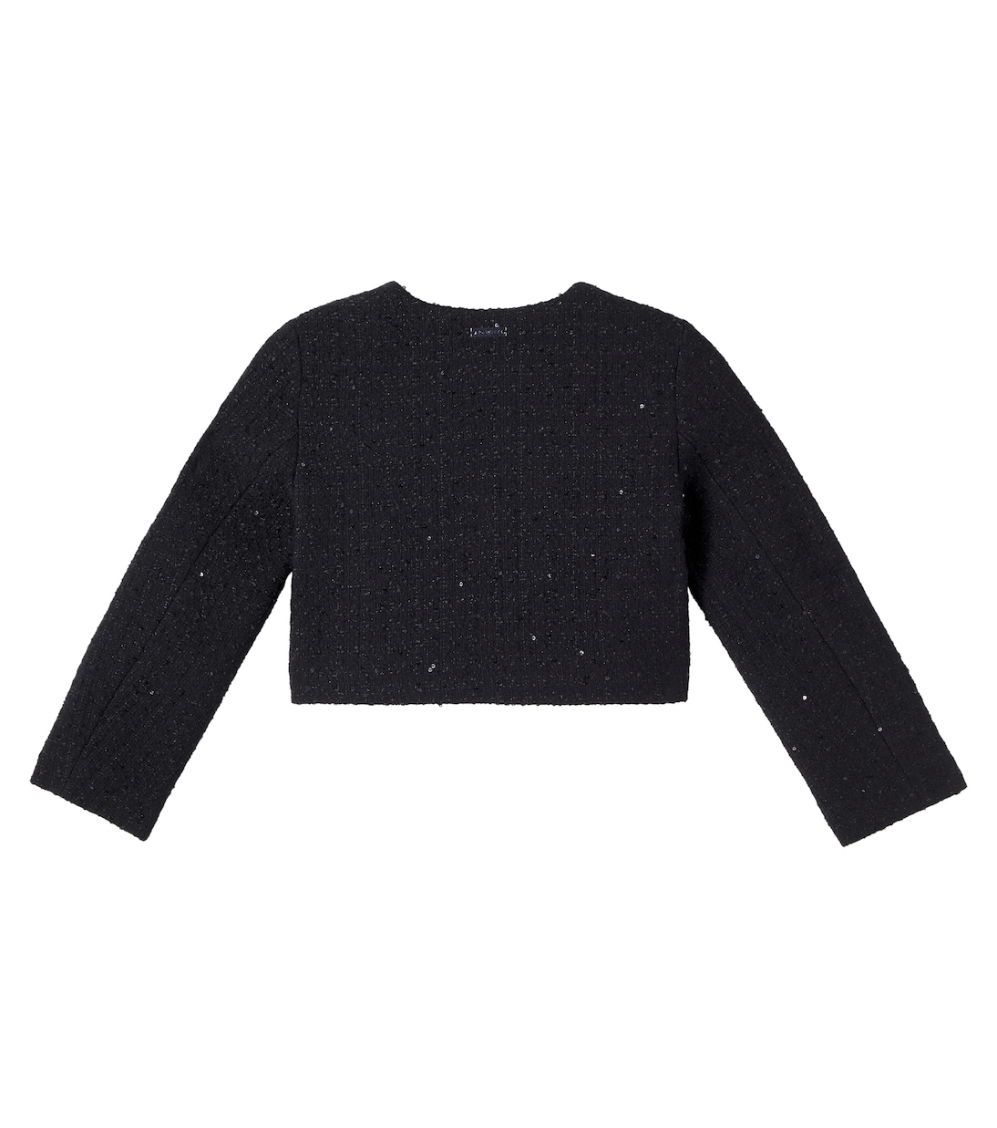 Sequined bouclé jacket | Monnalisa