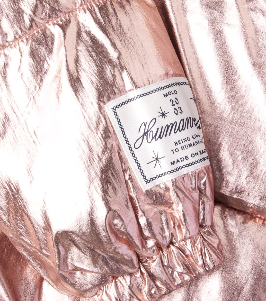 Hansine metallic puffer jacket | Molo